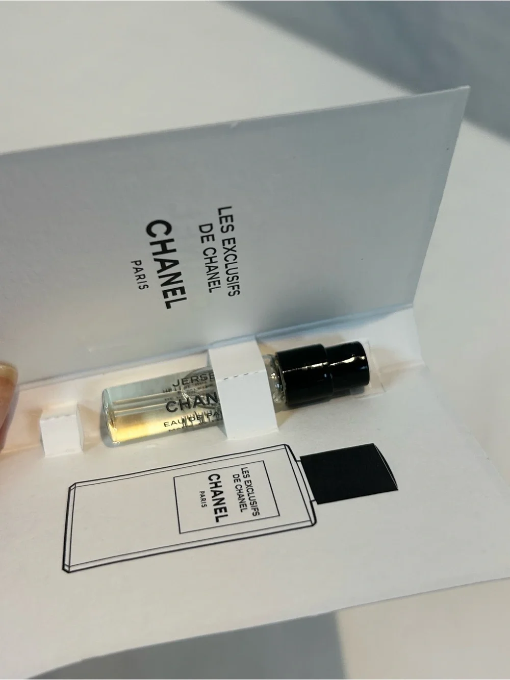 CHANEL lot of 6 Les Exclusifs Fragrance Samples - Coromandel, Beige, Jersey
